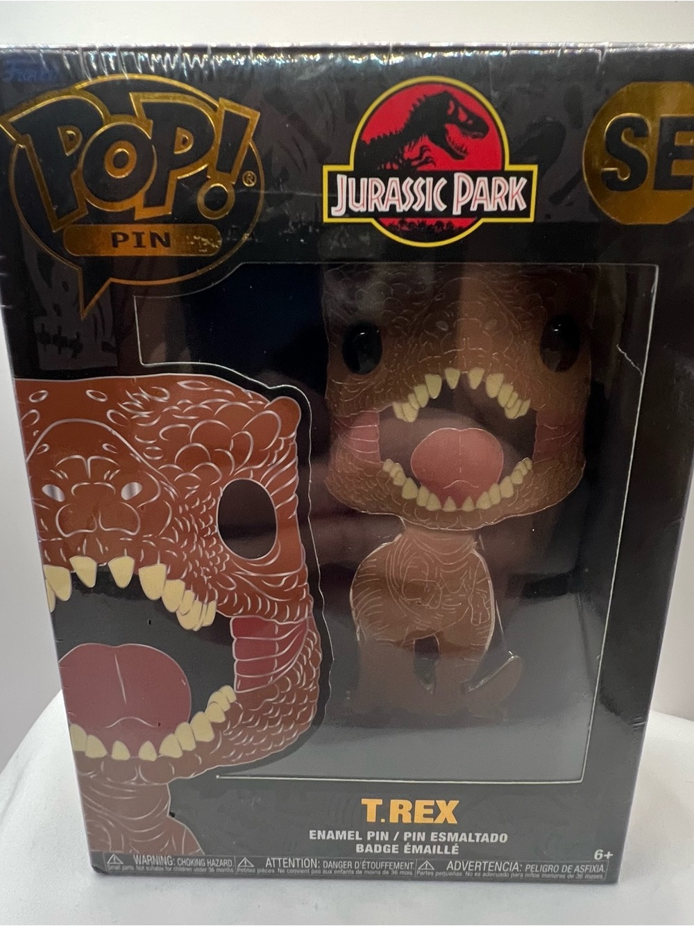 Funko Pop Pins - Jurassic Park T - Rex T. REX SE (Special Edition)